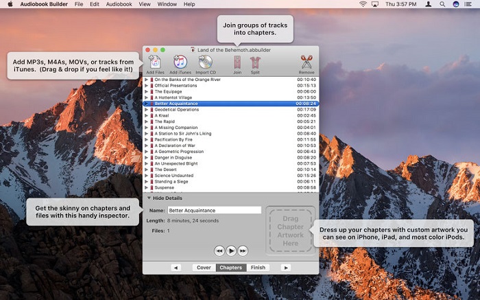 Creating audio books